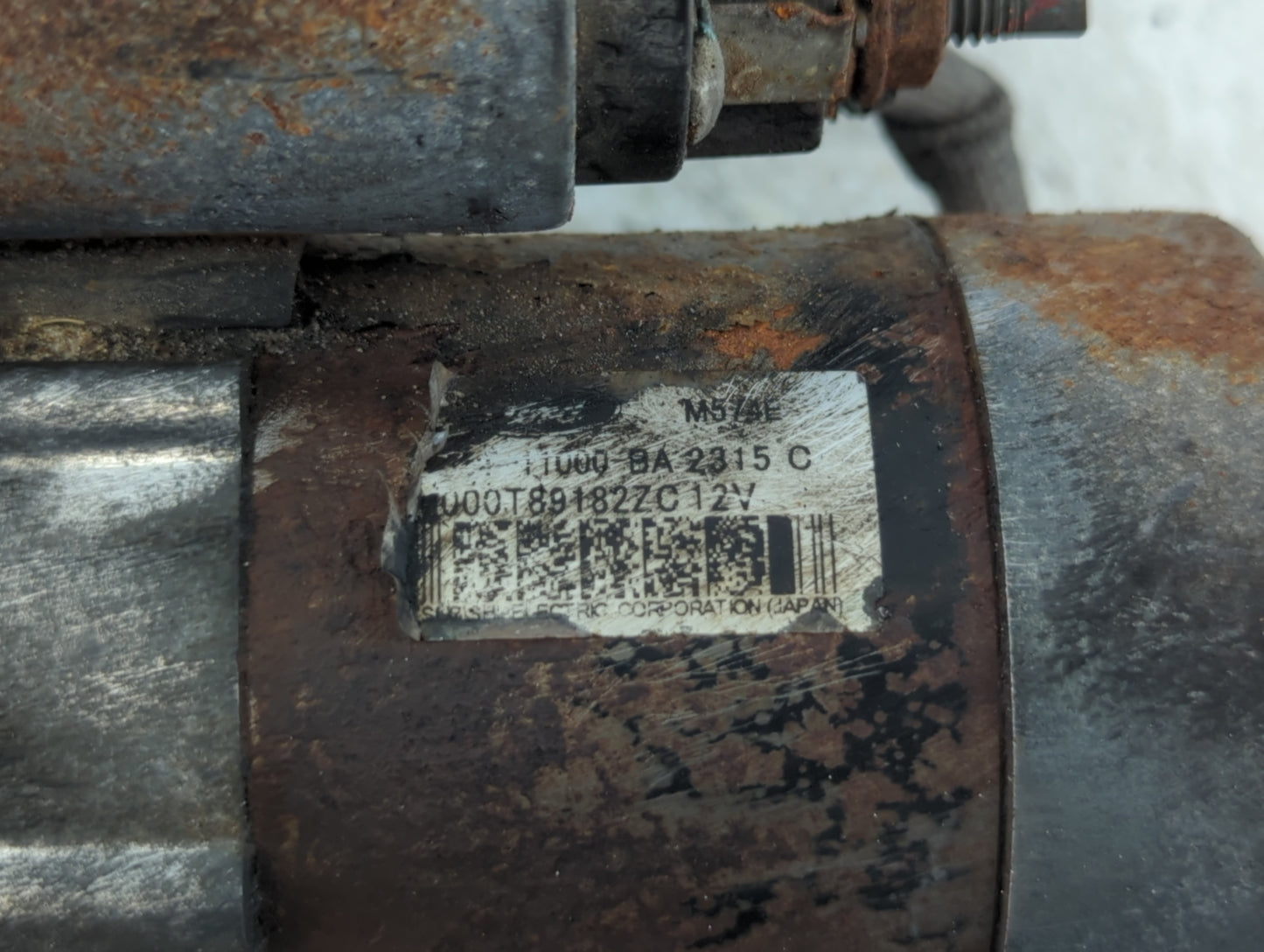 2014-2018 Ford Edge Car Starter Motor Solenoid OEM P/N:11000-BA 2315 C M000T89182ZC Fits OEM Used Auto Parts - Oemusedautopa
