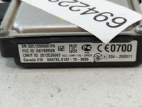 2015 Ford Edge Chassis Control Module Ccm Bcm Body Control Ft4t14d453ac - Oemusedautoparts1.com