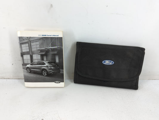 2015 Ford Edge Owners Manual Book Guide P/N:FT4J 19A321 AB OEM Used Auto Parts - Oemusedautoparts1.com
