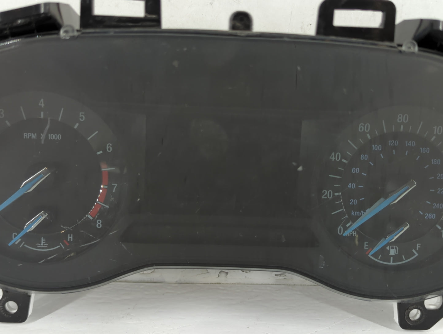 2015 Ford Edge Instrument Cluster Speedometer Gauges P/N:FT4T-10849-AF Fits OEM Used Auto Parts - Oemusedautoparts1.com
