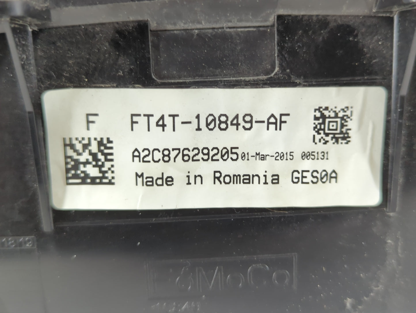 2015 Ford Edge Instrument Cluster Speedometer Gauges P/N:FT4T-10849-AF Fits OEM Used Auto Parts - Oemusedautoparts1.com