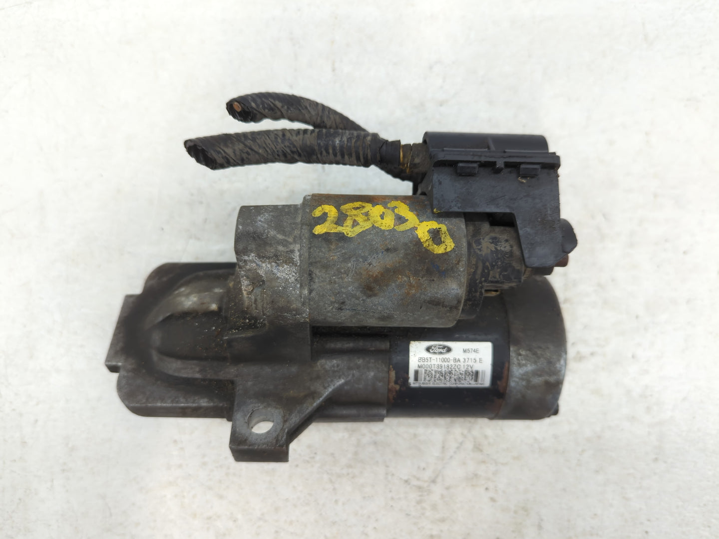 2015-2018 Ford Edge Car Starter Motor Solenoid OEM P/N:BB5T-11000-BA Fits Fits 2015 2016 2017 2018 2019 2020 OEM Used Auto P