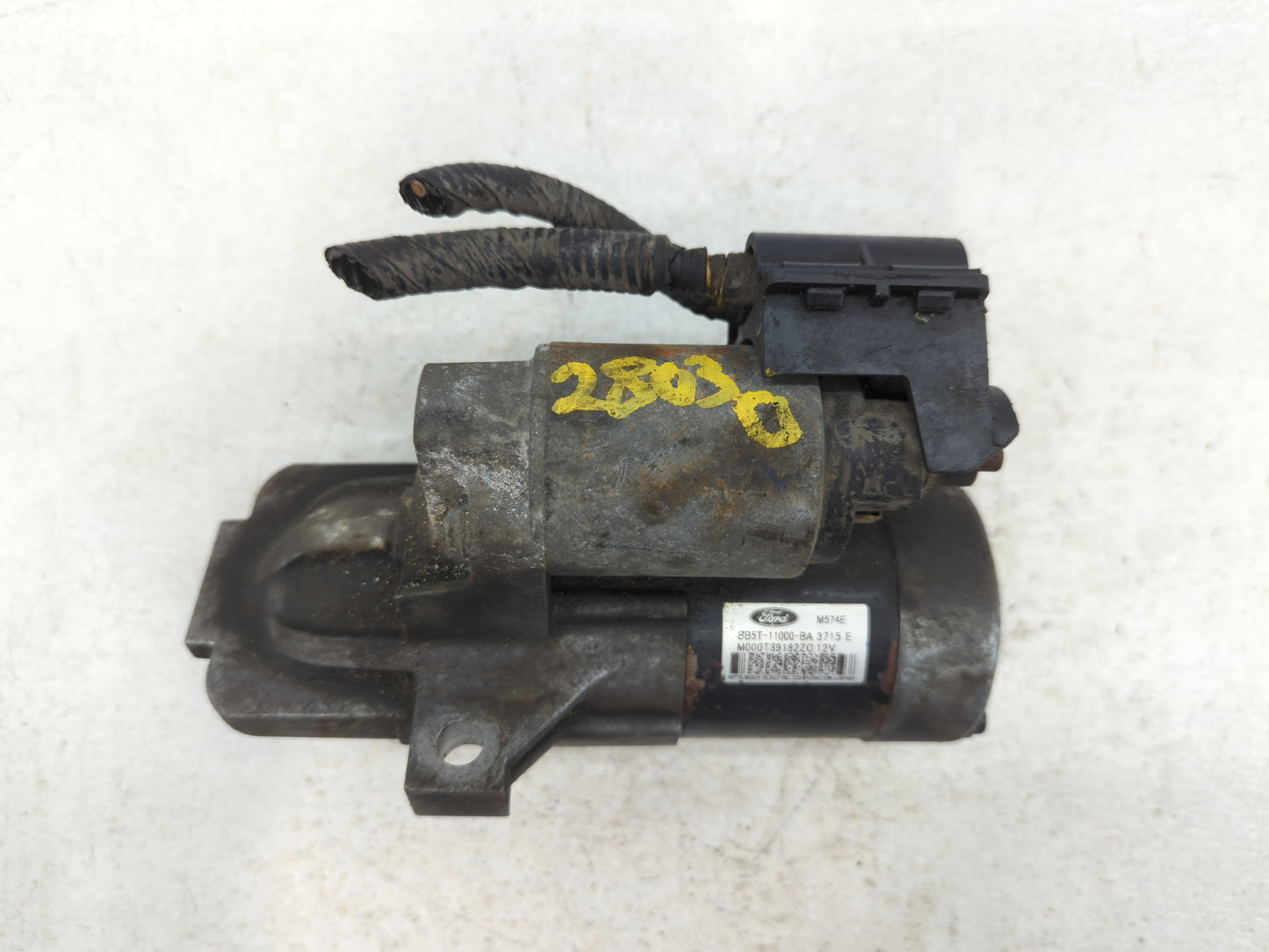 2015-2018 Ford Edge Car Starter Motor Solenoid OEM P/N:BB5T-11000-BA Fits Fits 2015 2016 2017 2018 2019 2020 OEM Used Auto P