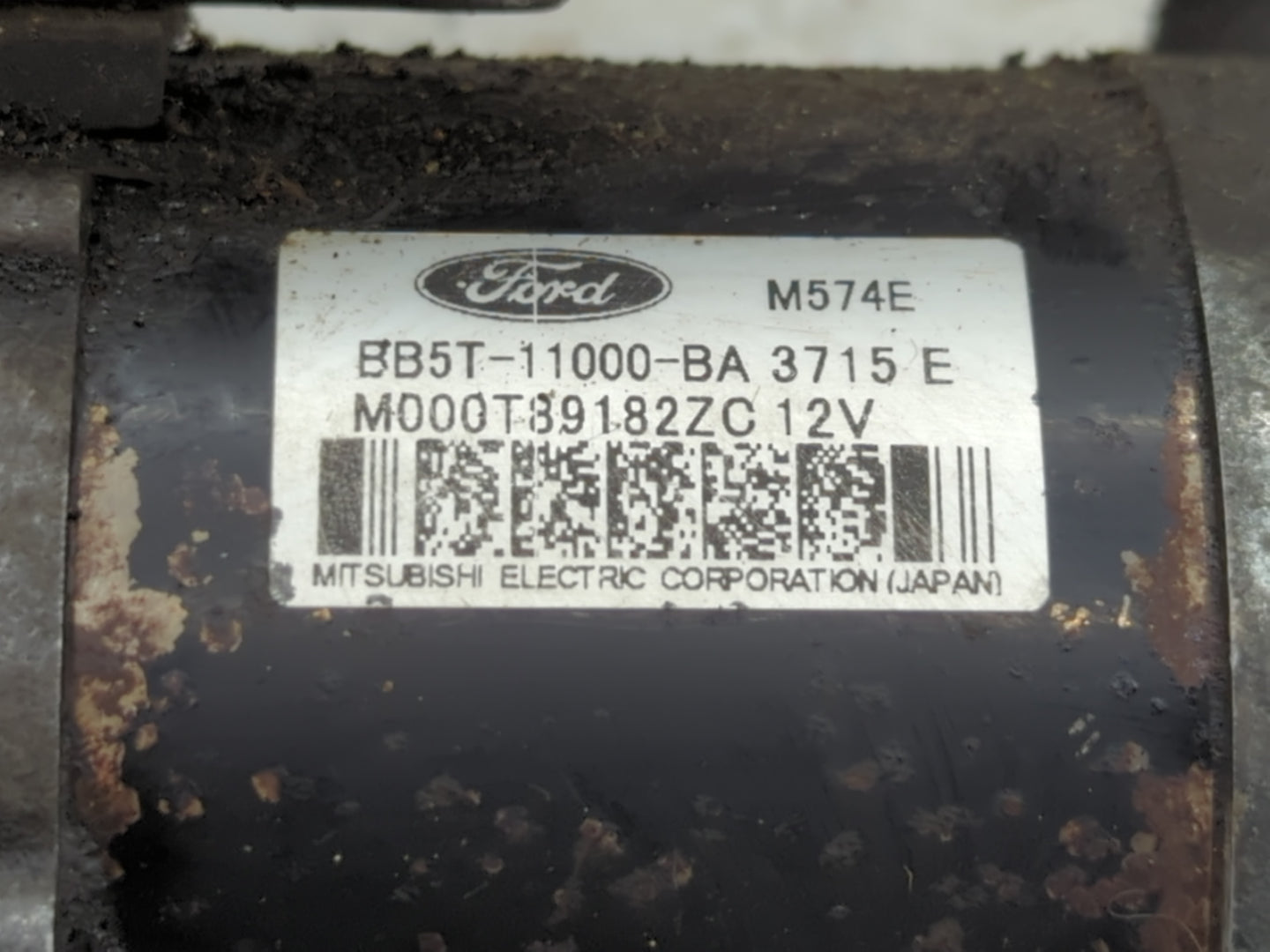 2015-2018 Ford Edge Car Starter Motor Solenoid OEM P/N:BB5T-11000-BA Fits Fits 2015 2016 2017 2018 2019 2020 OEM Used Auto P