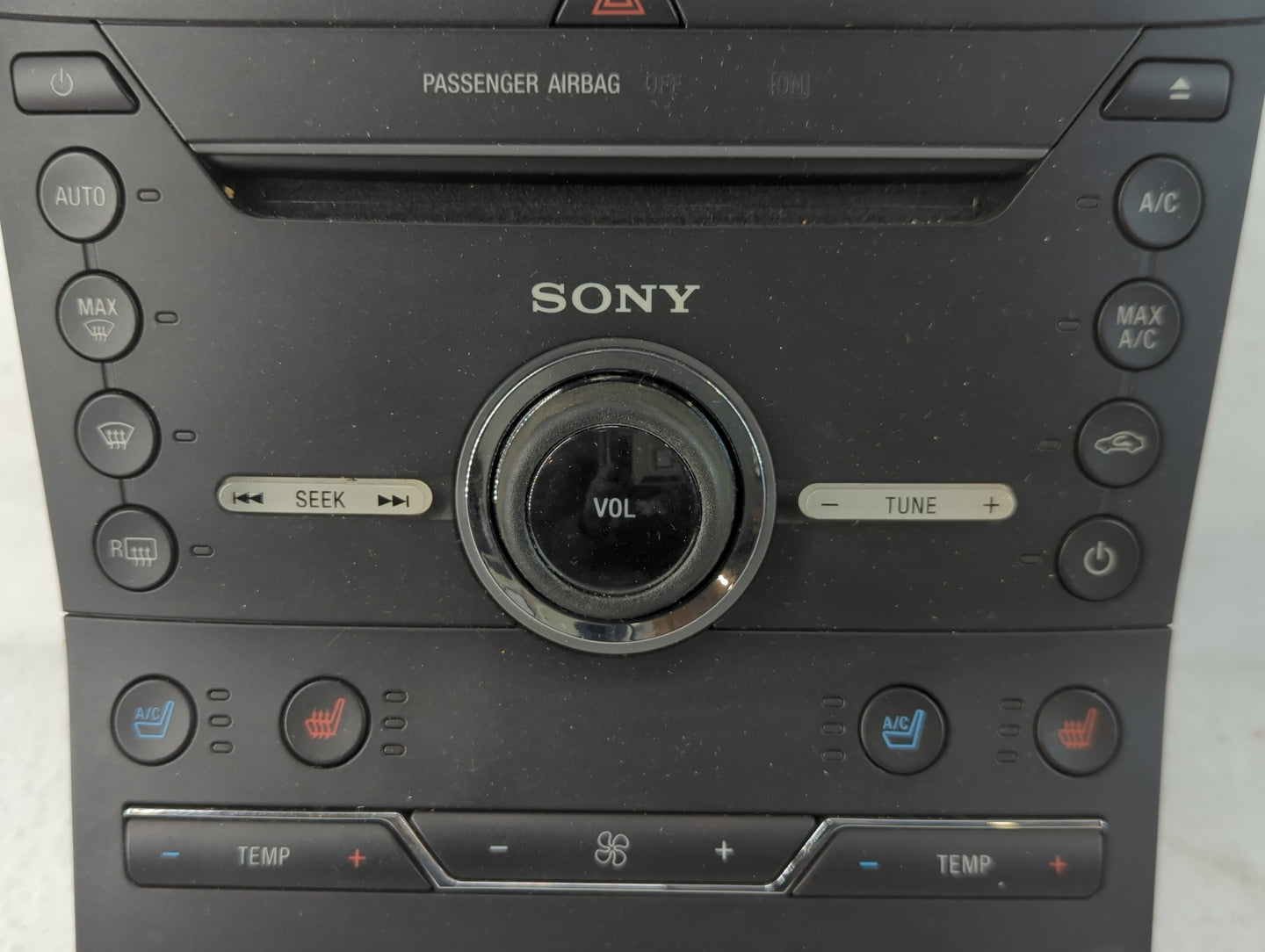 2015 Ford Edge Radio AM FM Cd Player Receiver Replacement P/N:FT4T-18E245-EK Fits OEM Used Auto Parts - Oemusedautoparts1.co