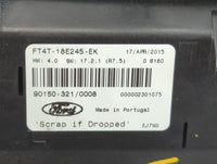 2015 Ford Edge Radio AM FM Cd Player Receiver Replacement P/N:FT4T-18E245-EK Fits OEM Used Auto Parts - Oemusedautoparts1.co