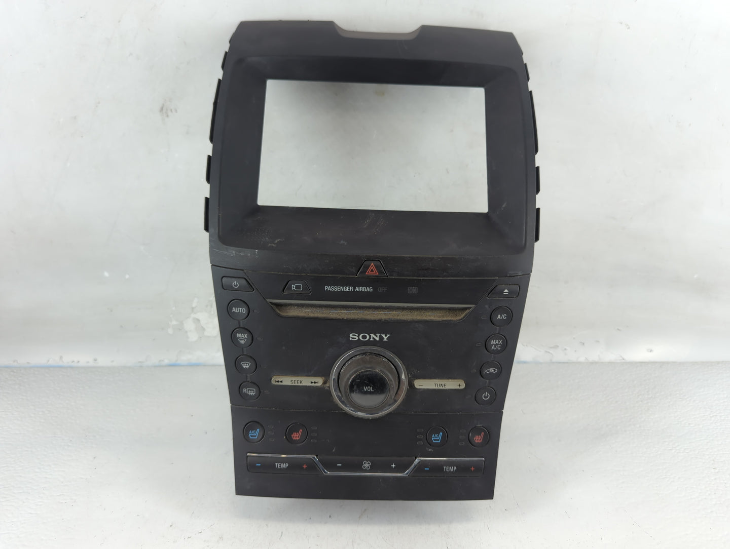 2015 Ford Edge Radio AM FM Cd Player Receiver Replacement P/N:FT4T-18E245-FJ Fits OEM Used Auto Parts - Oemusedautoparts1.co