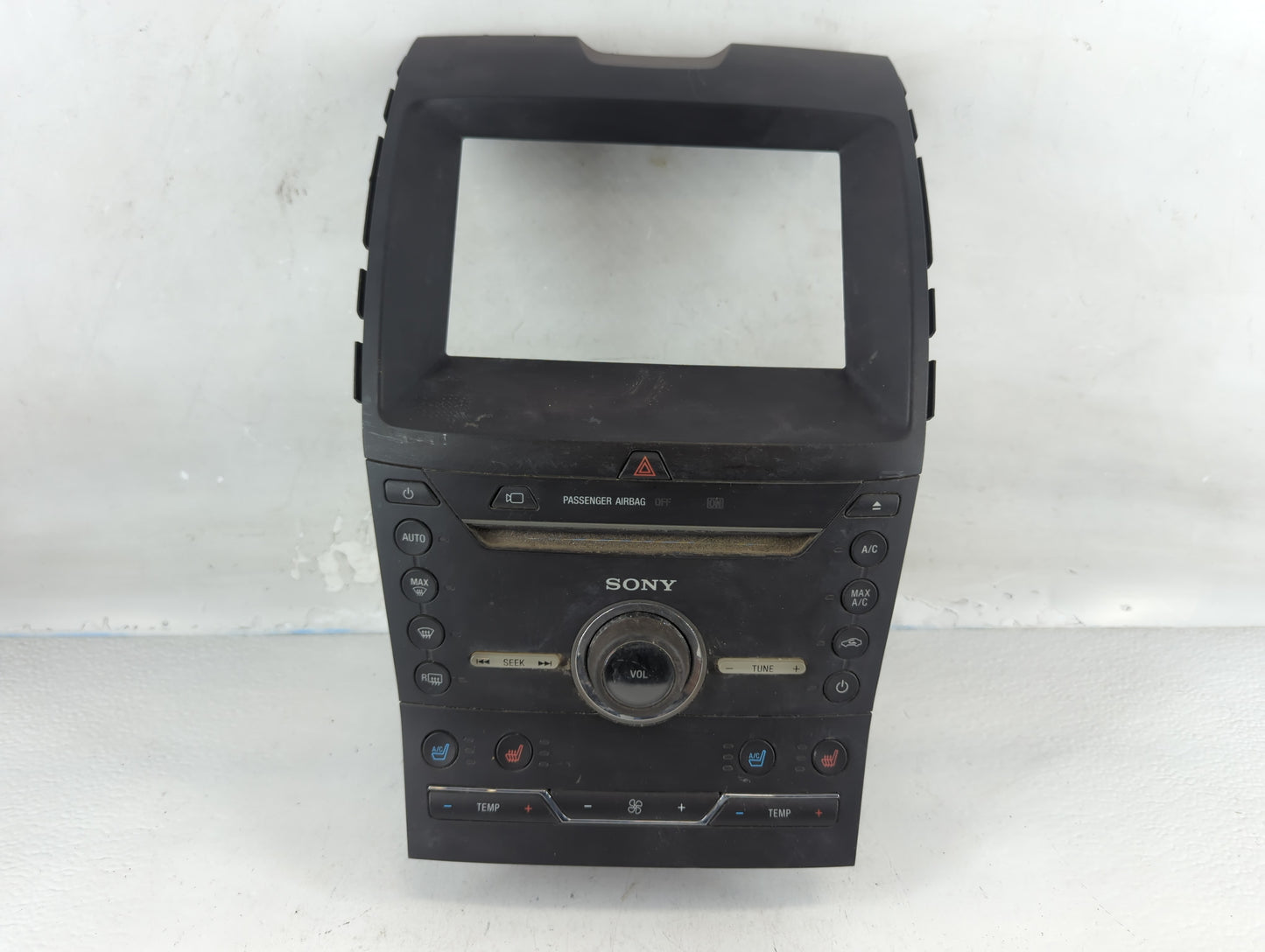 2015 Ford Edge Radio AM FM Cd Player Receiver Replacement P/N:FT4T-18E245-FJ Fits OEM Used Auto Parts - Oemusedautoparts1.co