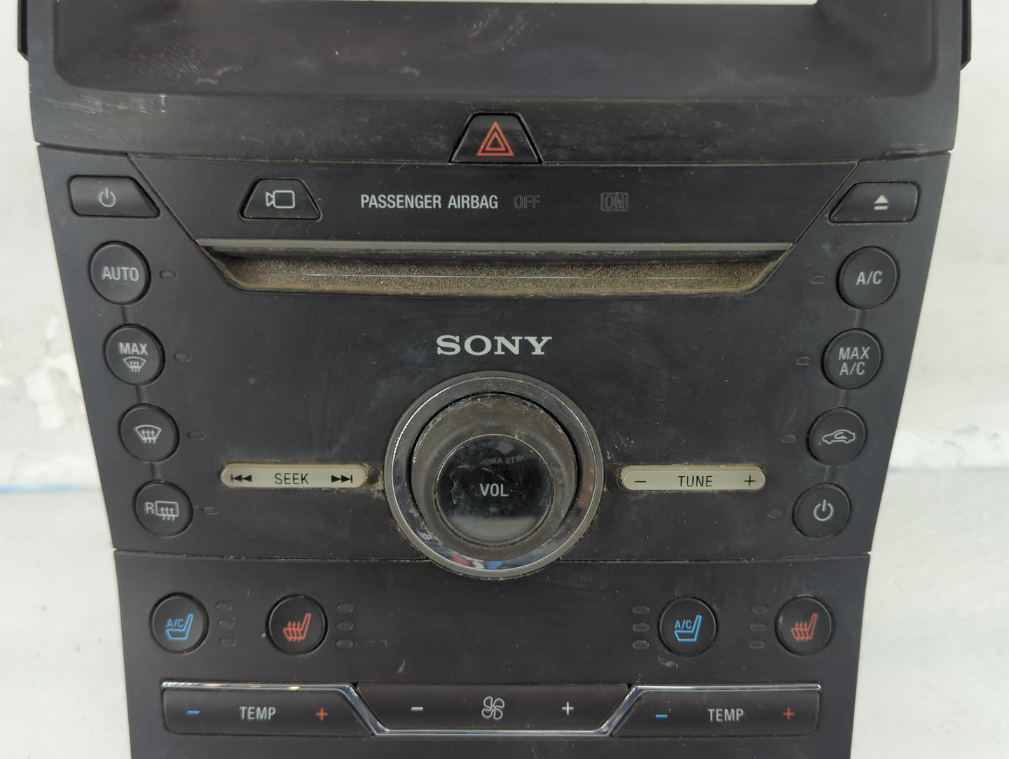 2015 Ford Edge Radio AM FM Cd Player Receiver Replacement P/N:FT4T-18E245-FJ Fits OEM Used Auto Parts - Oemusedautoparts1.co