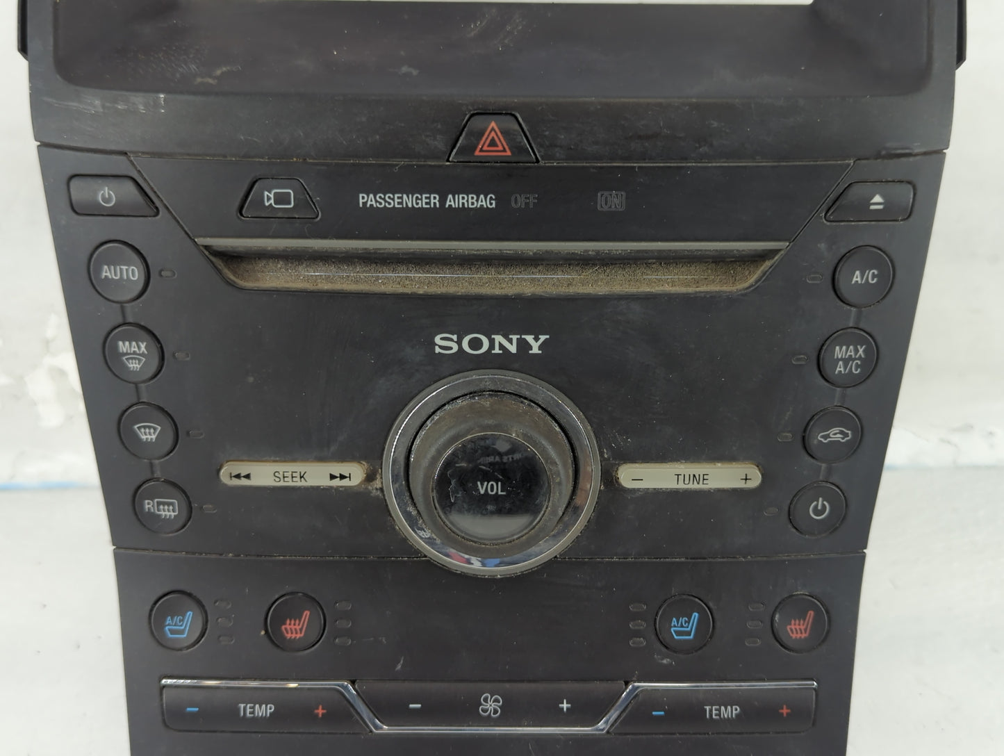 2015 Ford Edge Radio AM FM Cd Player Receiver Replacement P/N:FT4T-18E245-FJ Fits OEM Used Auto Parts - Oemusedautoparts1.co