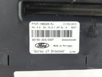 2015 Ford Edge Radio AM FM Cd Player Receiver Replacement P/N:FT4T-18E245-FJ Fits OEM Used Auto Parts - Oemusedautoparts1.co