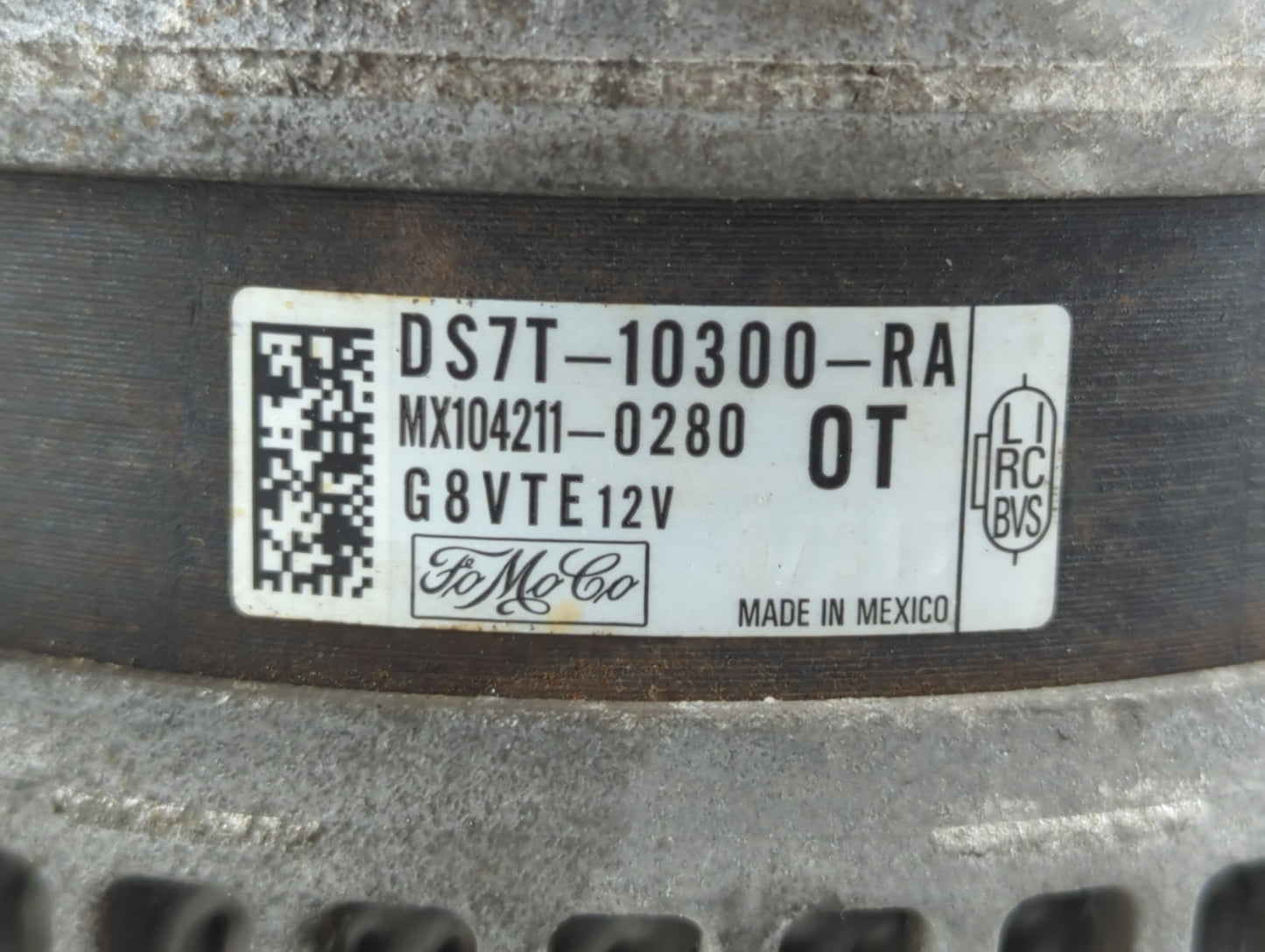 2015-2018 Ford Edge Alternator Replacement Generator Charging Assembly Engine OEM P/N:DS7T-10300-RA Fits Fits 2015 2016 2017