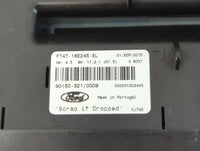 2015 Ford Edge Radio AM FM Cd Player Receiver Replacement P/N:FT4T-18E245-EL Fits OEM Used Auto Parts - Oemusedautoparts1.co