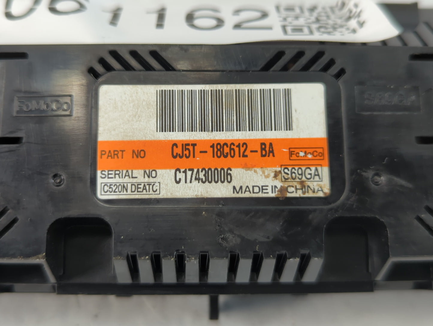 2013-2016 Ford Escape Climate Control Module Temperature AC/Heater Replacement P/N:CJ5T-18C612-BA Fits Fits 2013 2014 2015 2
