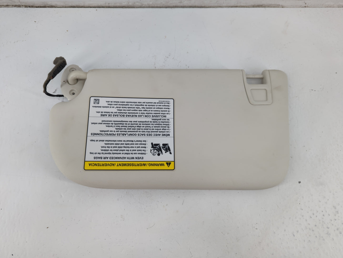2013-2019 Ford Escape Sun Visor Shade Replacement Passenger Right Mirror Fits Fits 2013 2014 2015 2016 2017 2018 2019 OEM Us