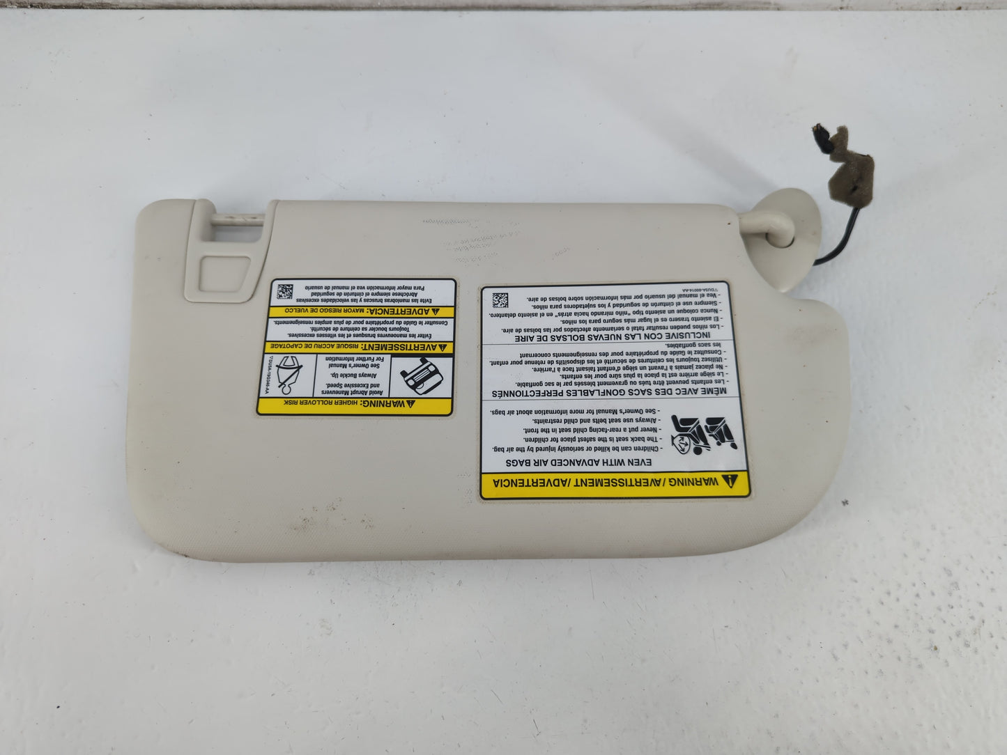 2013-2019 Ford Escape Sun Visor Shade Replacement Driver Left Mirror Fits Fits 2013 2014 2015 2016 2017 2018 2019 OEM Used A
