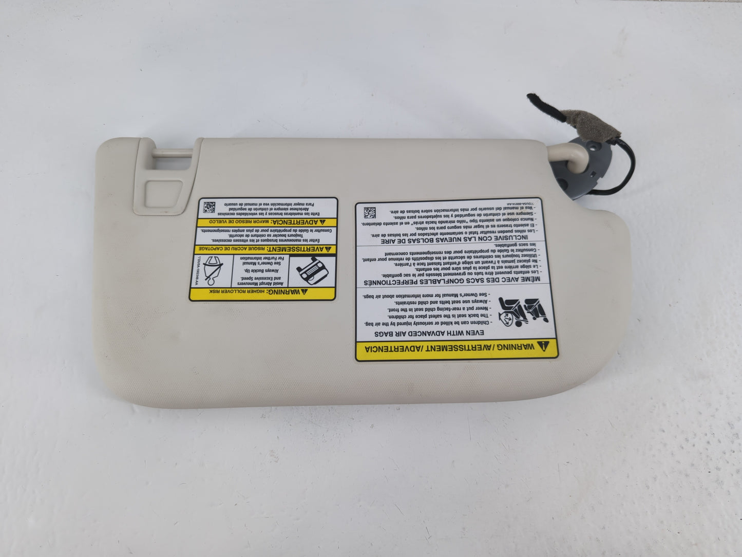 2013-2019 Ford Escape Sun Visor Shade Replacement Driver Left Mirror Fits Fits 2013 2014 2015 2016 2017 2018 2019 OEM Used A
