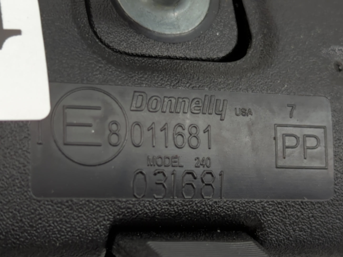 2001-2016 Ford Escape Interior Rear View Mirror Replacement OEM P/N:1E8011681 Fits OEM Used Auto Parts - Oemusedautoparts1.c