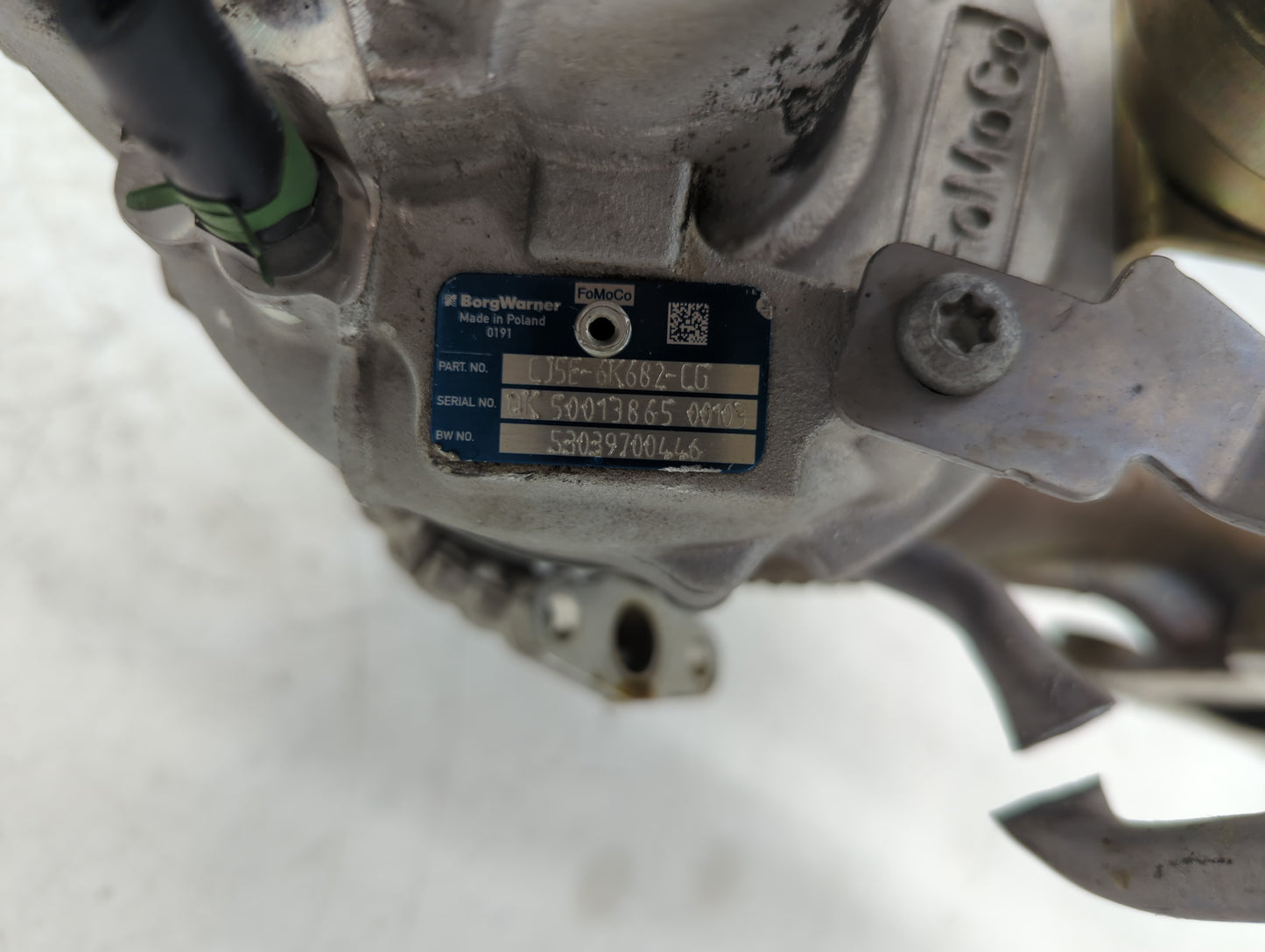 2013 Ford Escape Turbocharger Turbo Charger Super Charger Supercharger - Oemusedautoparts1.com