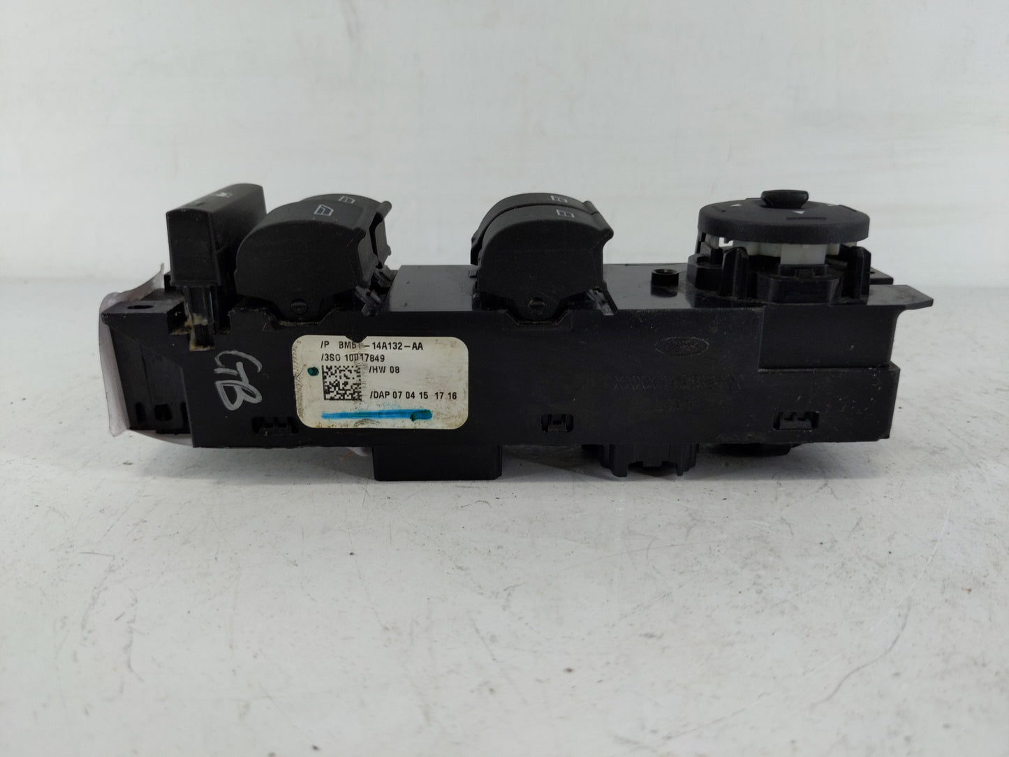 2013-2019 Ford Escape Master Power Window Switch Replacement Driver Side Left P/N:BM5T-14A132-AA Fits OEM Used Auto Parts - 