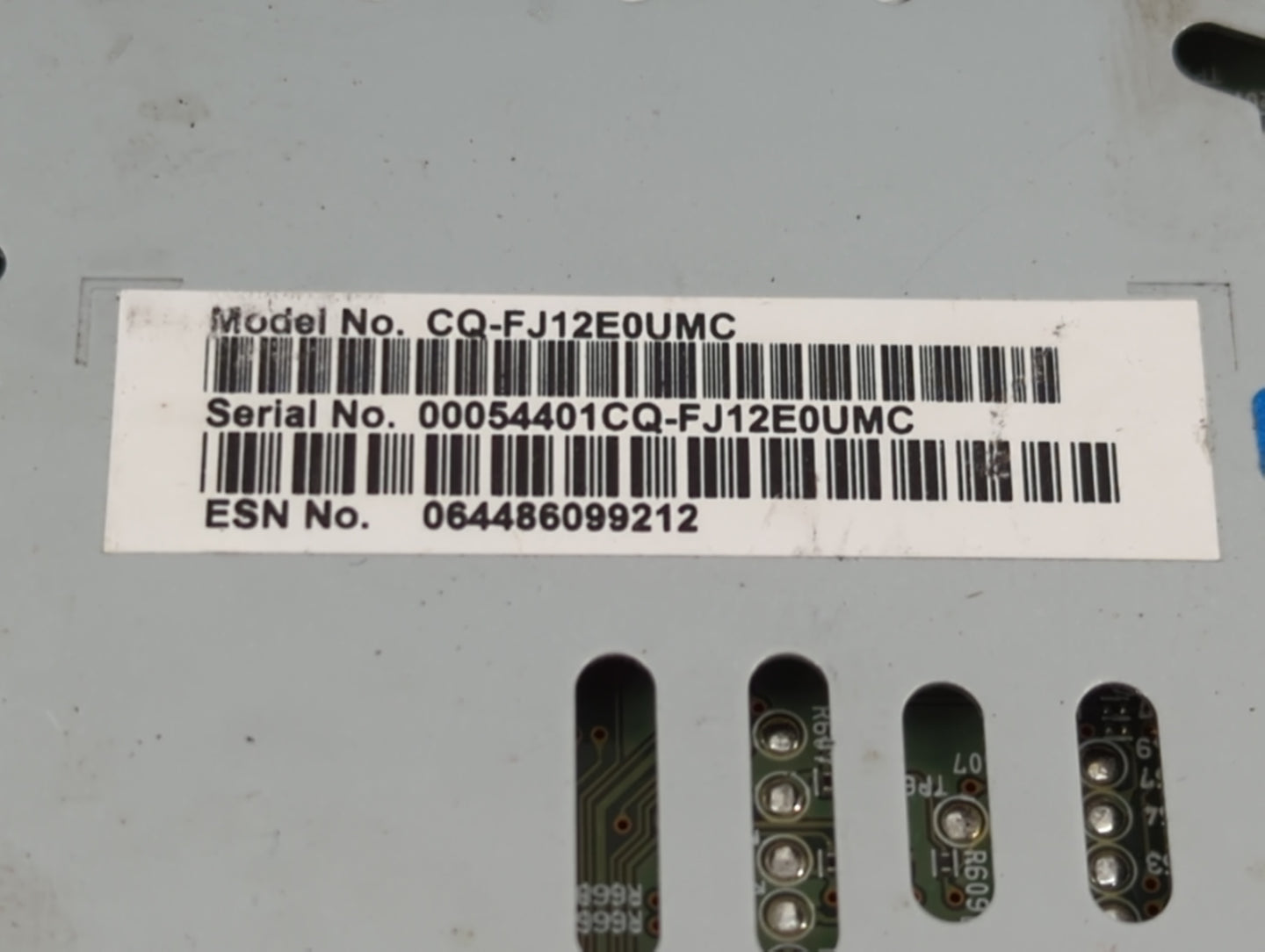 2013-2015 Ford Escape Radio AM FM Cd Player Receiver Replacement P/N:CJ5T-19C107-BJ Fits Fits 2013 2014 2015 OEM Used Auto P