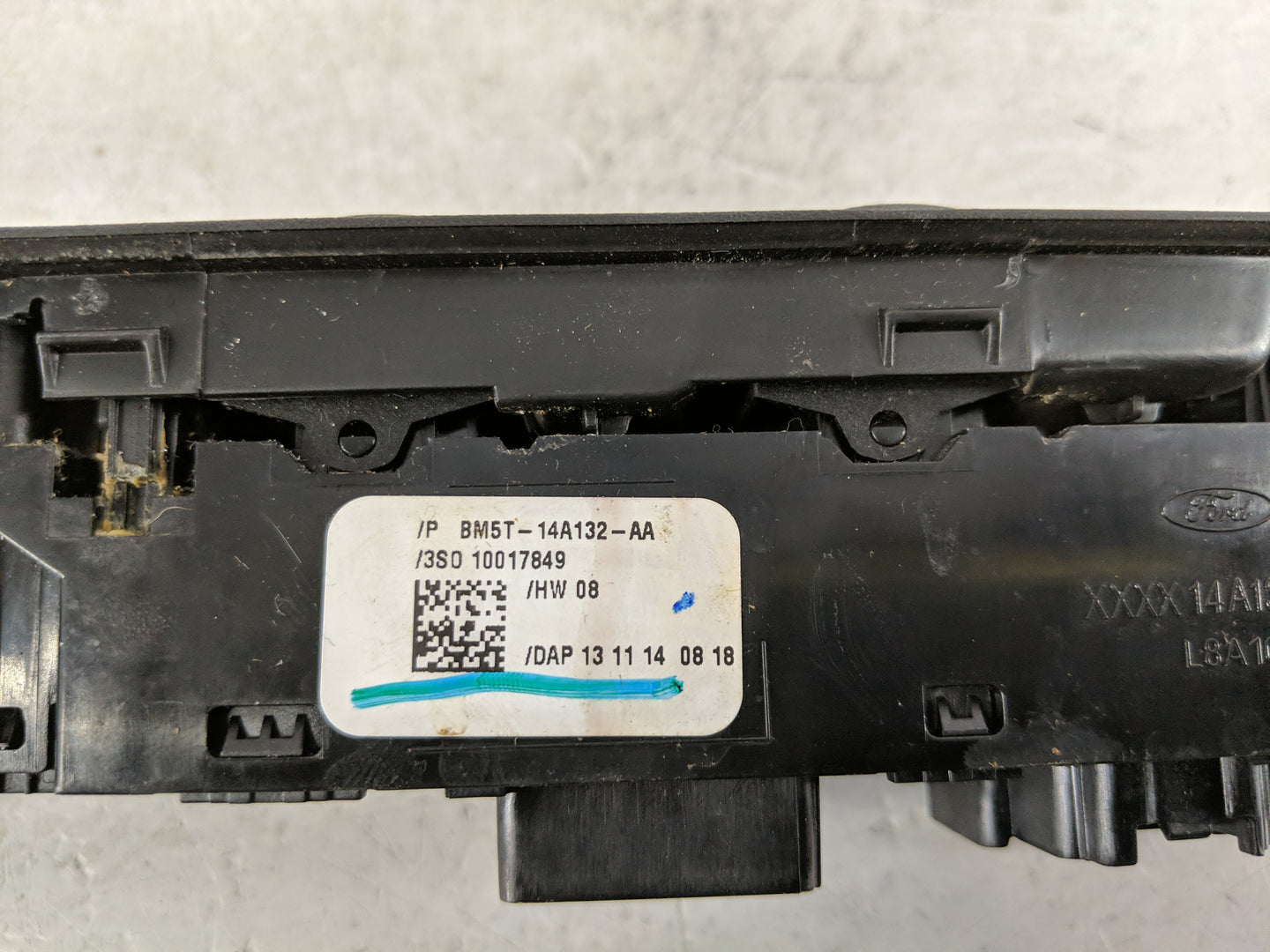 2013-2019 Ford Escape Master Power Window Switch Replacement Driver Side Left P/N:BM5T-14A132-AA F1ET-14A132-AC Fits OEM Use