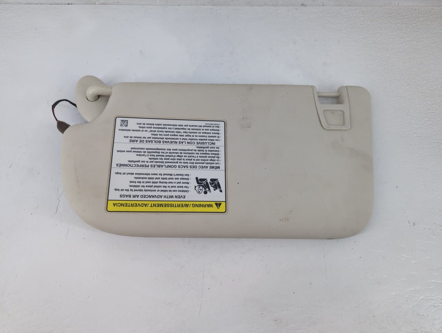 2013-2019 Ford Escape Sun Visor Shade Replacement Passenger Right Mirror Fits Fits 2013 2014 2015 2016 2017 2018 2019 OEM Us