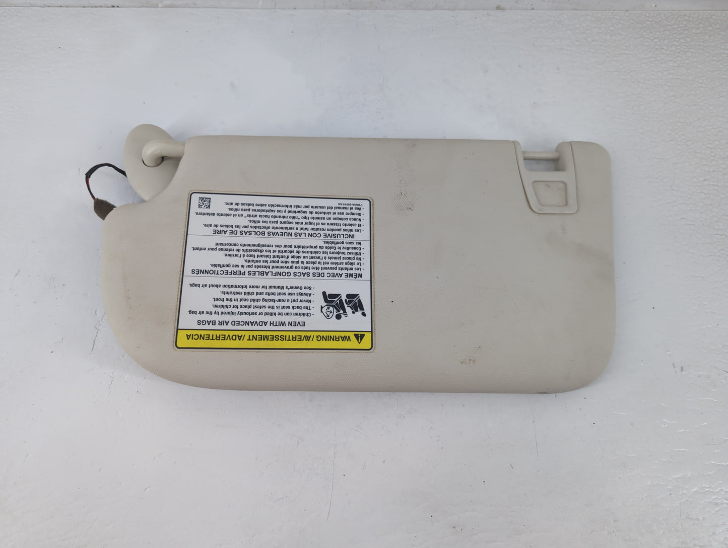 2013-2019 Ford Escape Sun Visor Shade Replacement Passenger Right Mirror Fits Fits 2013 2014 2015 2016 2017 2018 2019 OEM Us