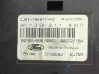 2013-2016 Ford Escape Radio AM FM Cd Player Receiver Replacement P/N:CJ5T-18K811-FD Fits Fits 2013 2014 2015 2016 OEM Used A