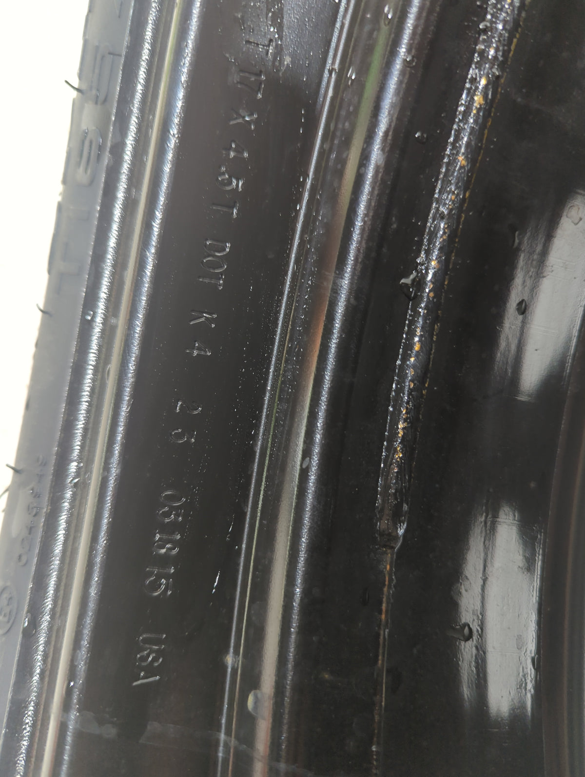 2013-2019 Ford Escape Spare Donut Tire Wheel Rim Oem 1236294 - Oemusedautoparts1.com