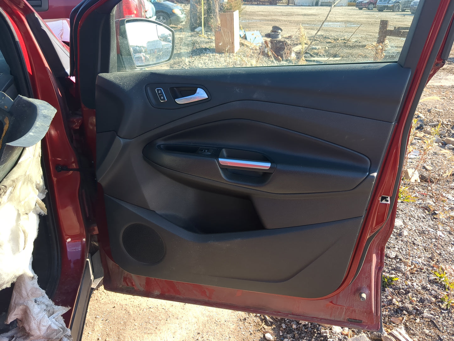 2015 Ford Escape Front Right Passenger Interior Door Panel Trim 1237245 - Oemusedautoparts1.com