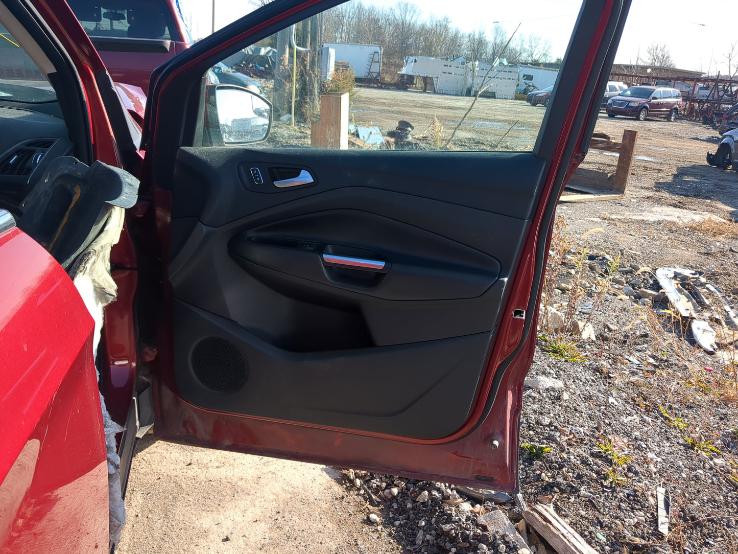 2015 Ford Escape Front Right Passenger Interior Door Panel Trim 1237245 - Oemusedautoparts1.com