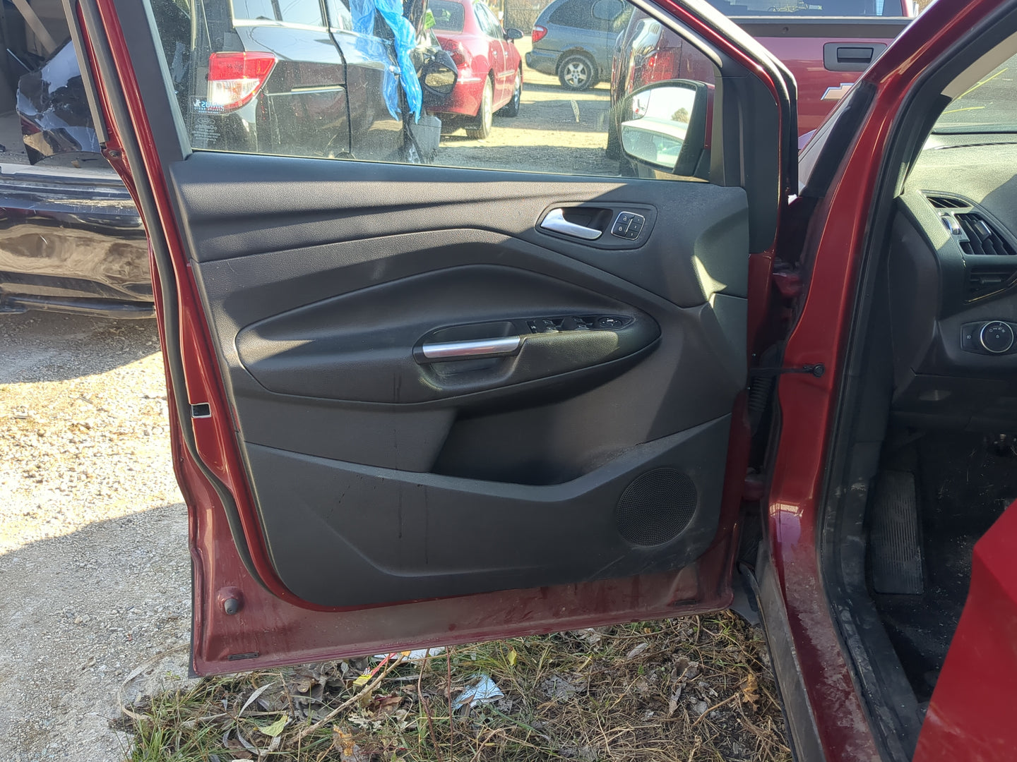 2015 Ford Escape Front Left Driver Interior Door Panel Trim 1237248 - Oemusedautoparts1.com