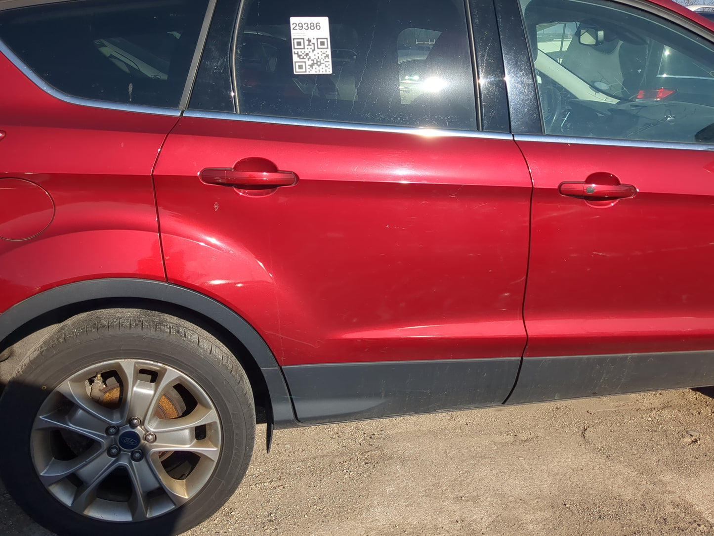 2013-2019 Ford Escape Passenger Rear Door Oem - Oemusedautoparts1.com