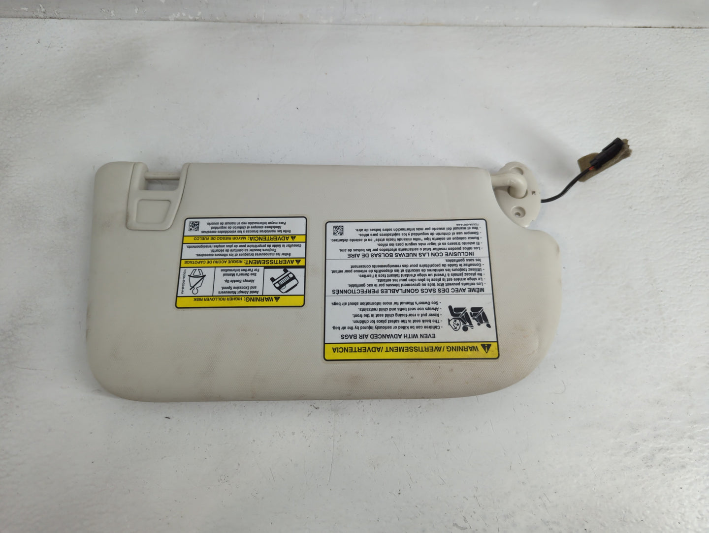 2013-2019 Ford Escape Sun Visor Shade Replacement Driver Left Mirror Fits Fits 2013 2014 2015 2016 2017 2018 2019 OEM Used A