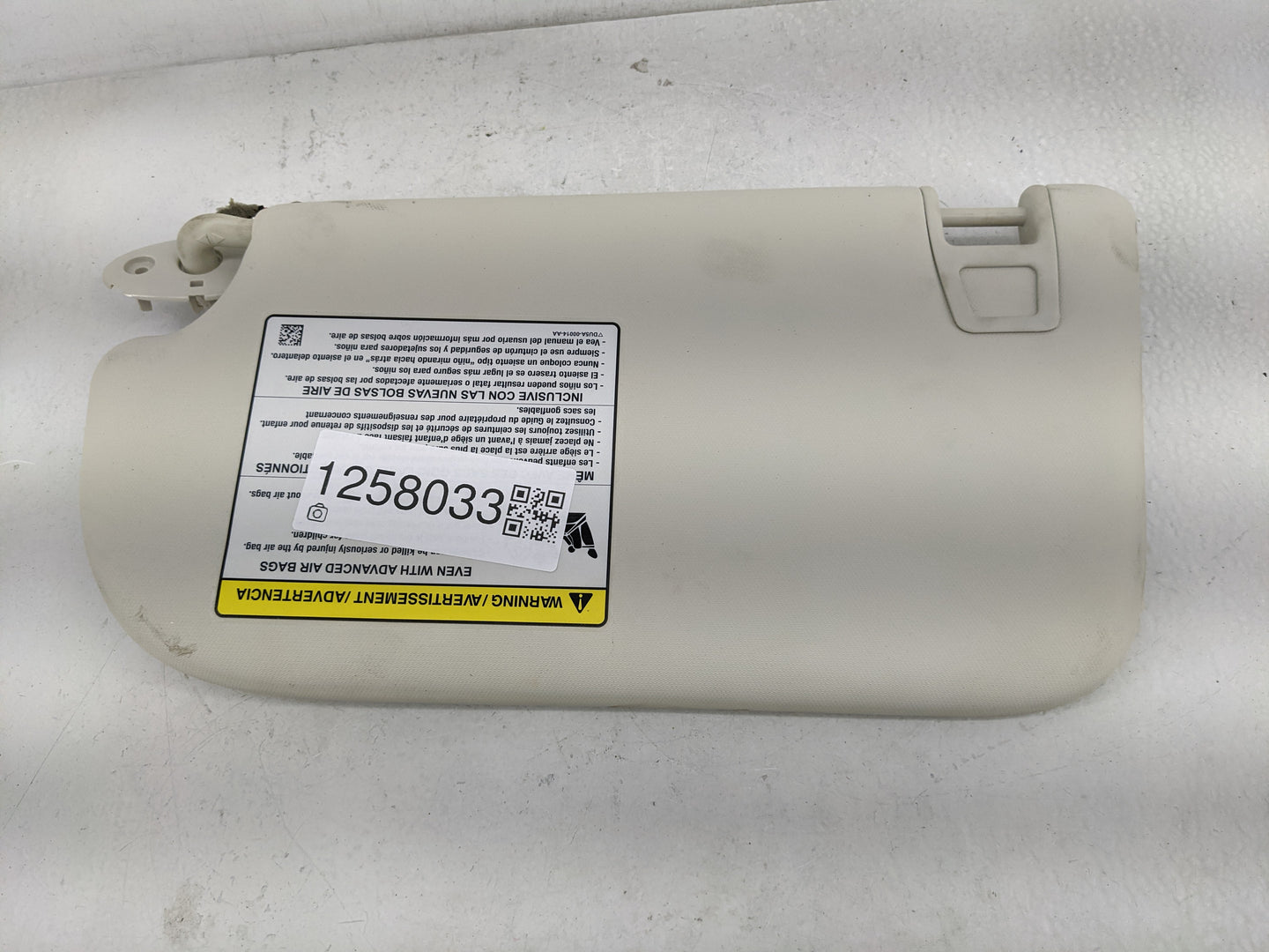 2013-2019 Ford Escape Sun Visor Shade Replacement Passenger Right Mirror Fits Fits 2013 2014 2015 2016 2017 2018 2019 OEM Us