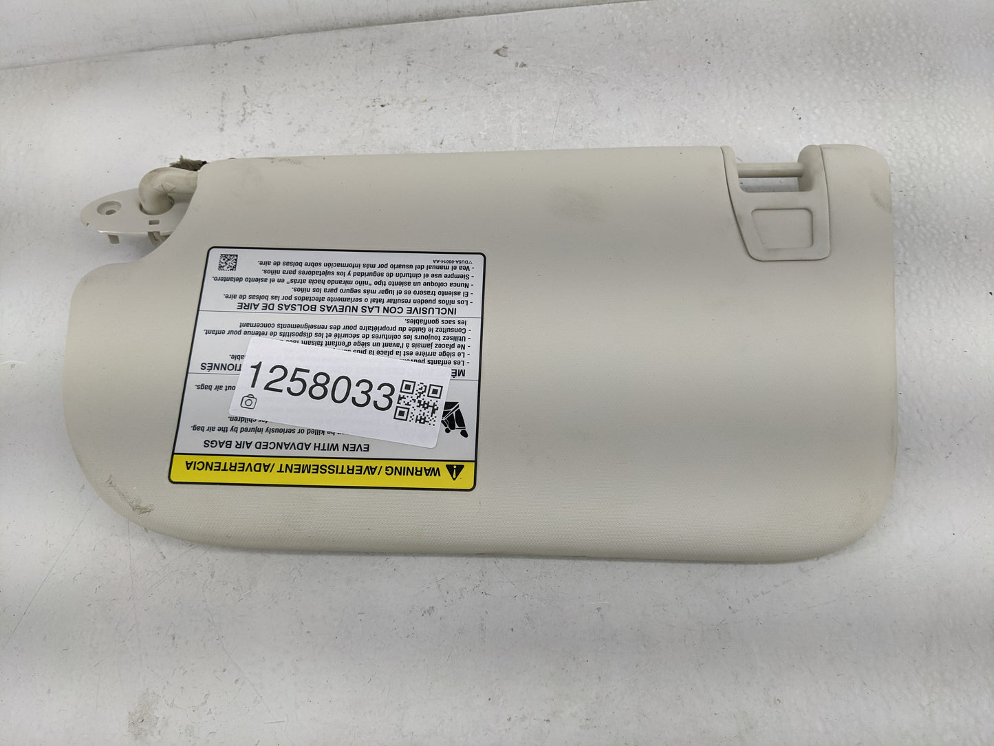 2013-2019 Ford Escape Sun Visor Shade Replacement Passenger Right Mirror Fits Fits 2013 2014 2015 2016 2017 2018 2019 OEM Us