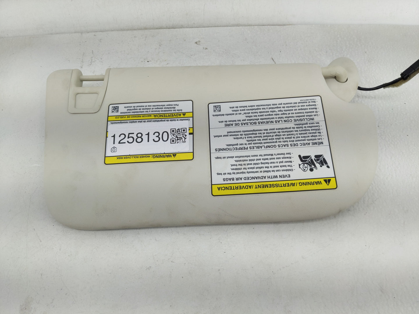 2013-2019 Ford Escape Sun Visor Shade Replacement Driver Left Mirror Fits Fits 2013 2014 2015 2016 2017 2018 2019 OEM Used A