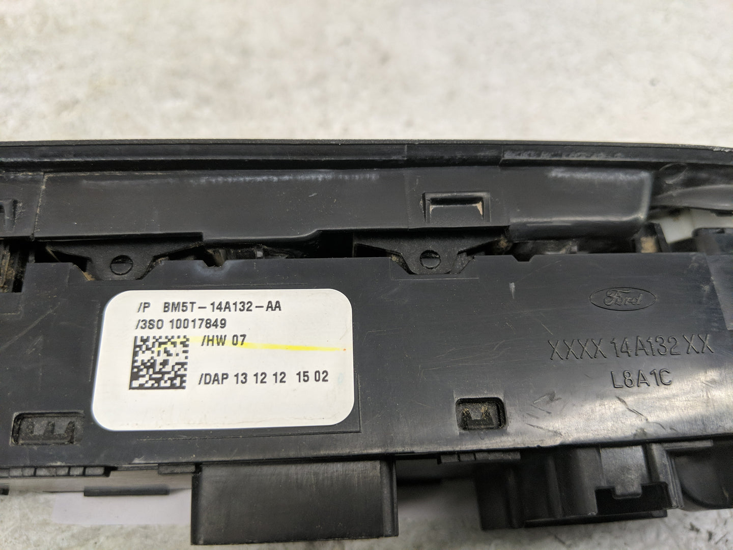 2013-2019 Ford Escape Master Power Window Switch Replacement Driver Side Left P/N:BM5T-14A132-AA Fits OEM Used Auto Parts - 