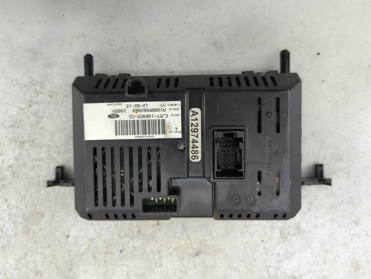 2013-2016 Ford Escape Information Radio Display Screen 1354814 - Oemusedautoparts1.com