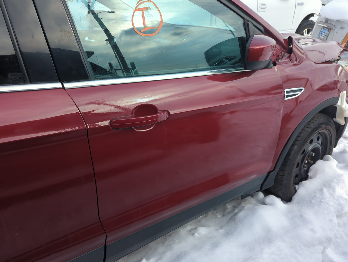 2013-2019 Ford Escape Passenger Front Door Oem 1354818 - Oemusedautoparts1.com