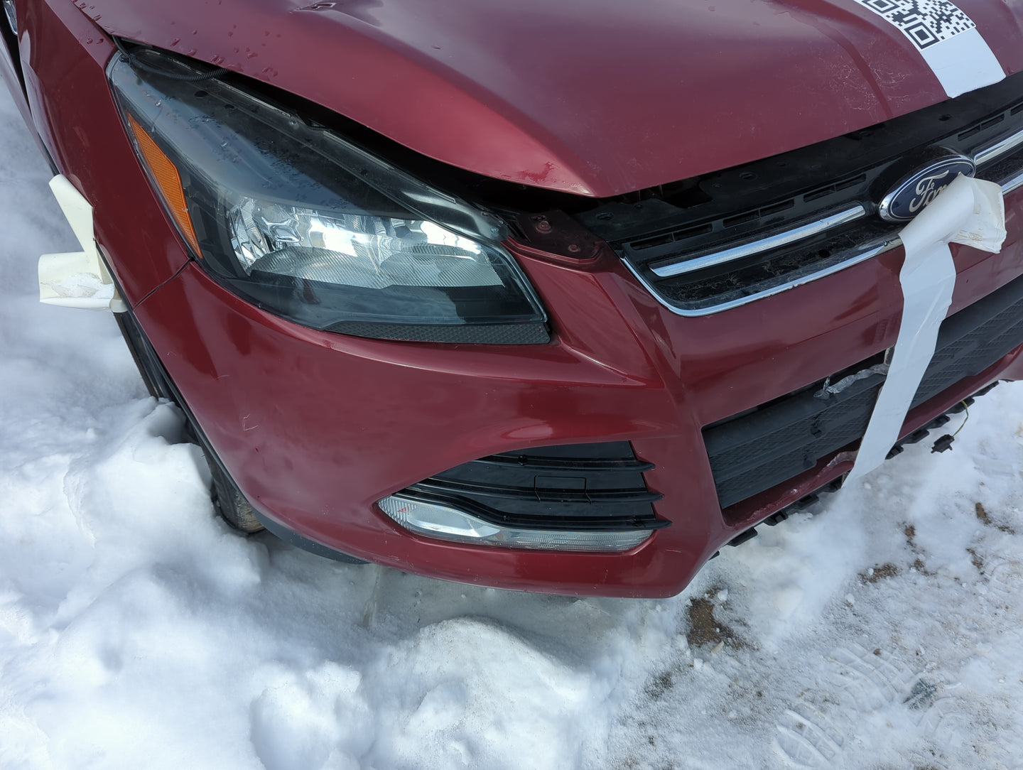 2013-2016 Ford Escape Front Bumper - Oem - Oemusedautoparts1.com