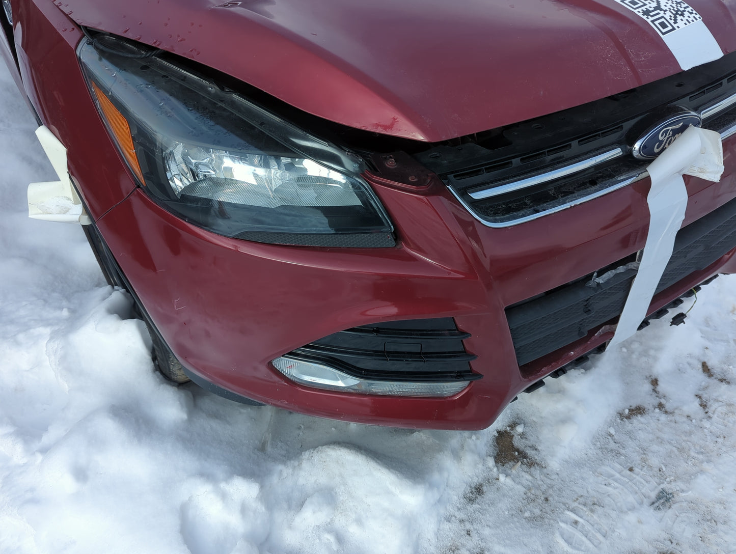 2013-2016 Ford Escape Front Bumper - Oem - Oemusedautoparts1.com