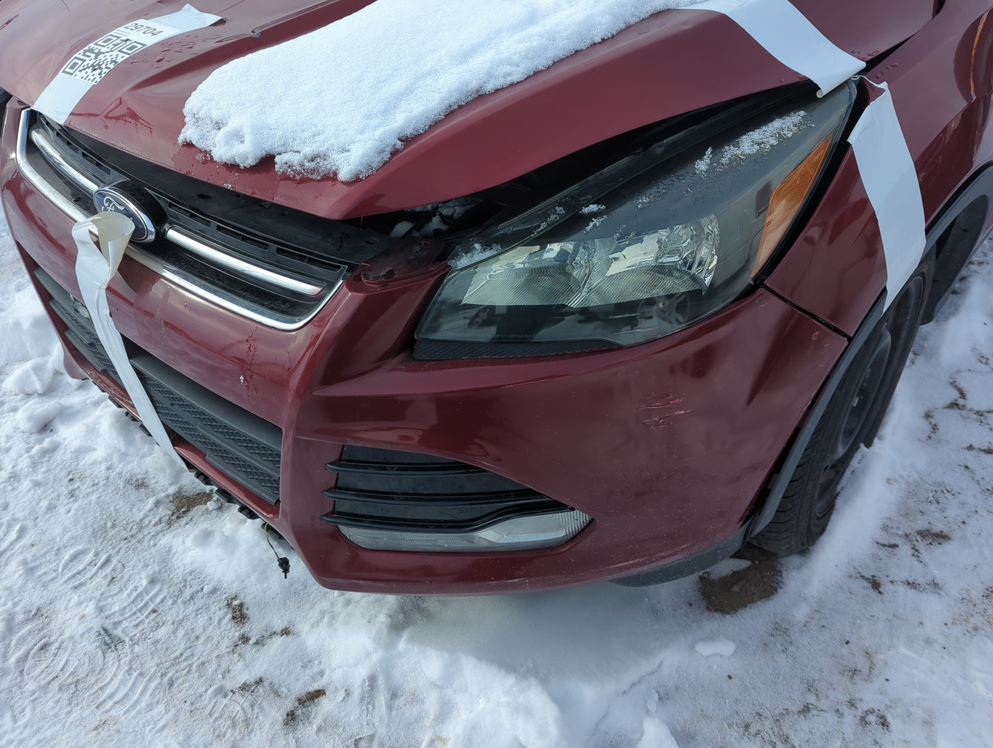 2013-2016 Ford Escape Front Bumper - Oem - Oemusedautoparts1.com
