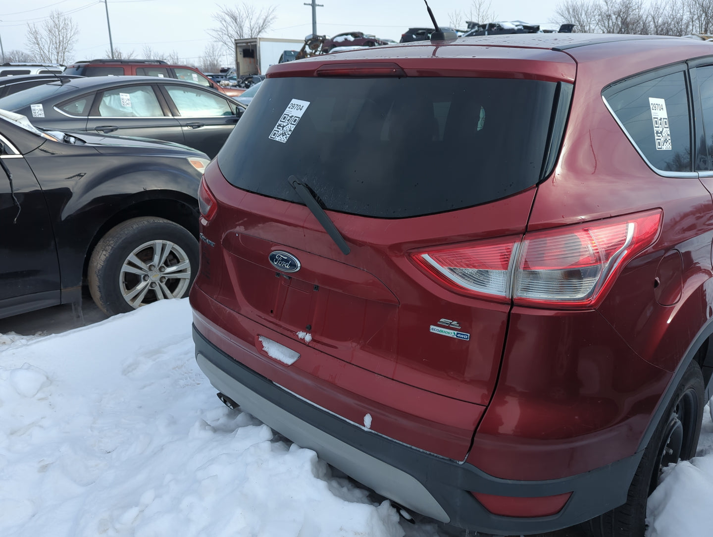 2014-2016 Ford Escape Trunk/decklid/hatch/tailgate Oem - Oemusedautoparts1.com