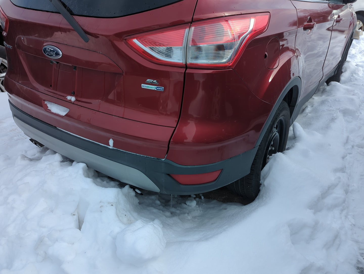 2013-2016 Ford Escape Rear Bumper Assembly Oem - Oemusedautoparts1.com