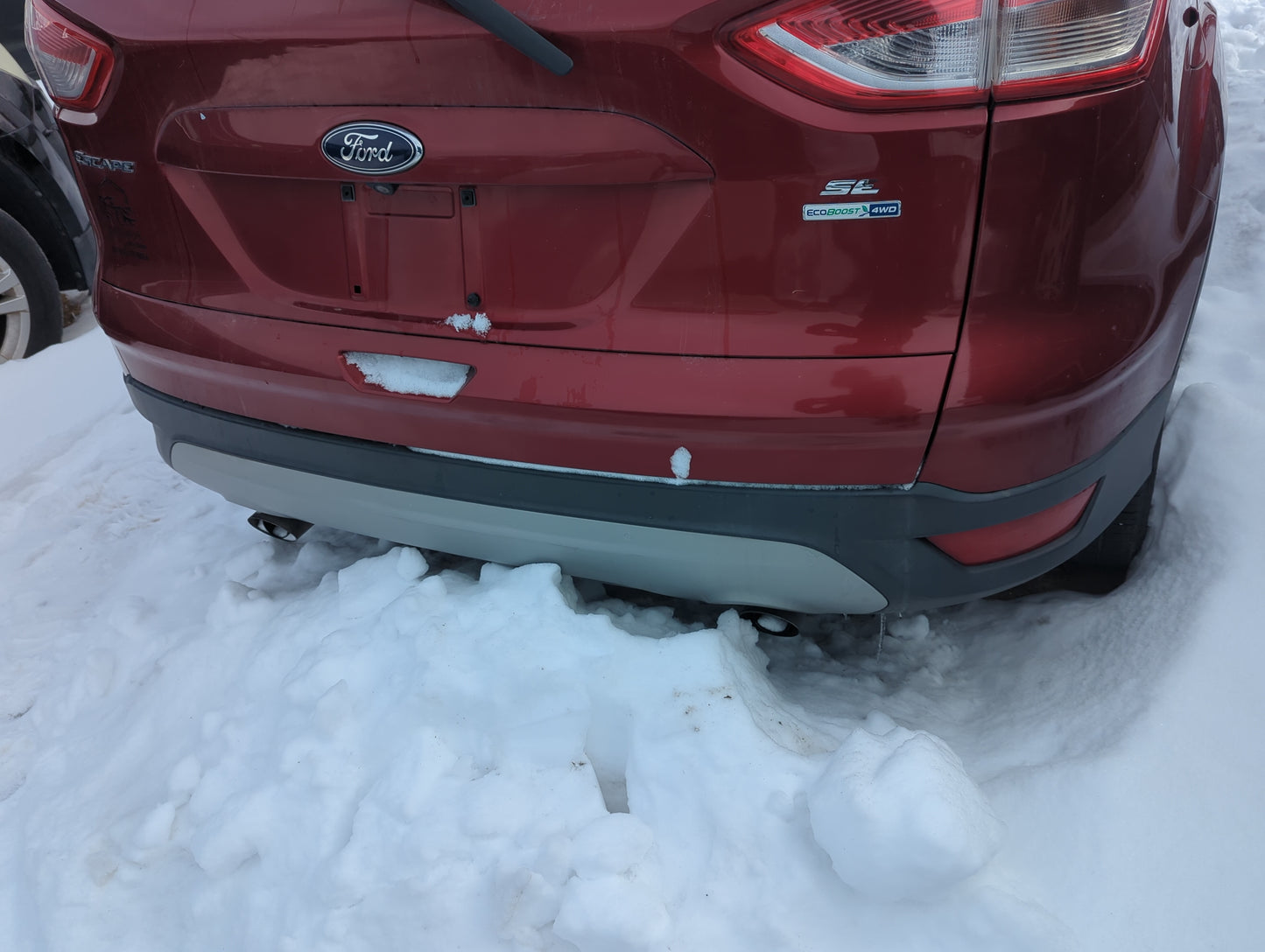 2013-2016 Ford Escape Rear Bumper Assembly Oem - Oemusedautoparts1.com