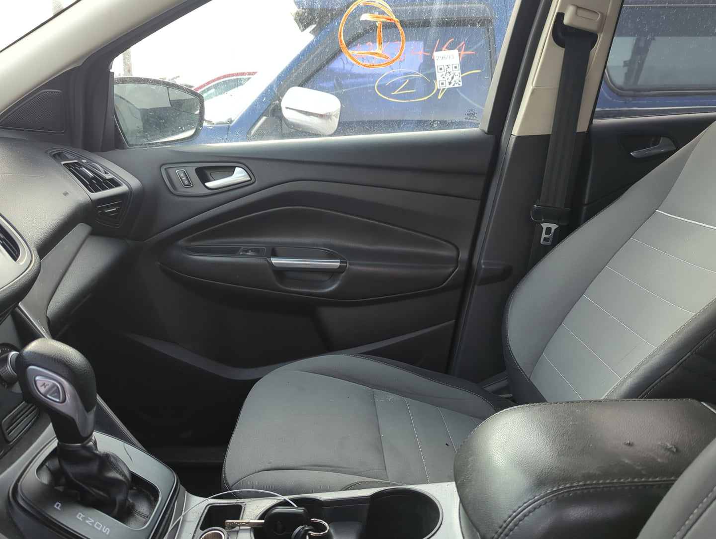 2015 Ford Escape Front Right Passenger Interior Door Panel Trim - Oemusedautoparts1.com