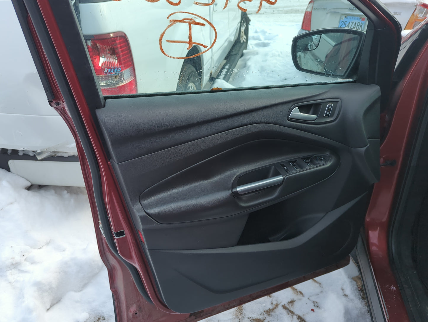 2015 Ford Escape Front Left Driver Interior Door Panel Trim - Oemusedautoparts1.com