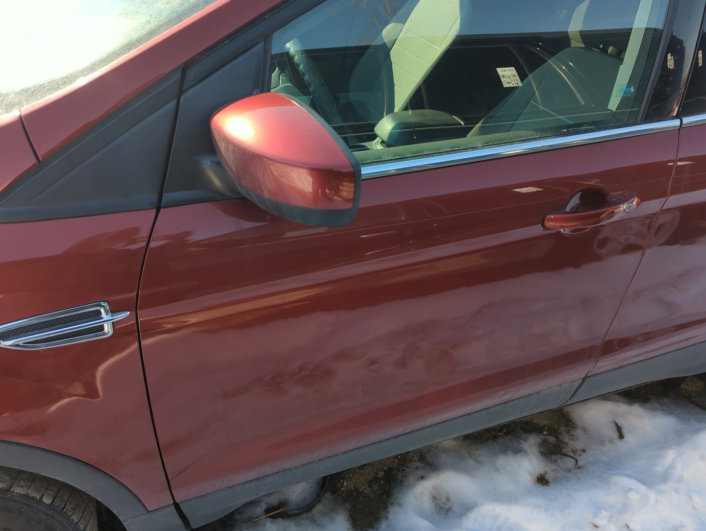 2013-2019 Ford Escape Driver Front Door Oem - Oemusedautoparts1.com